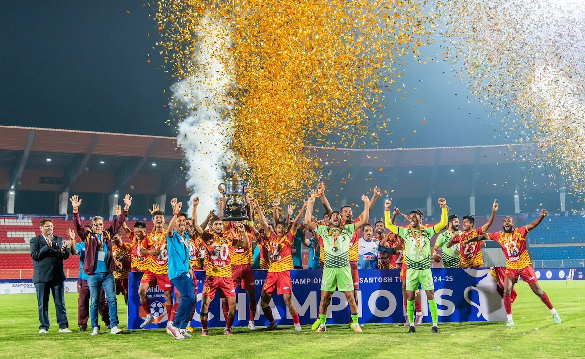 West Bengal Beat Kerala 1-0 To Win Santosh Trophy For 33rd Time