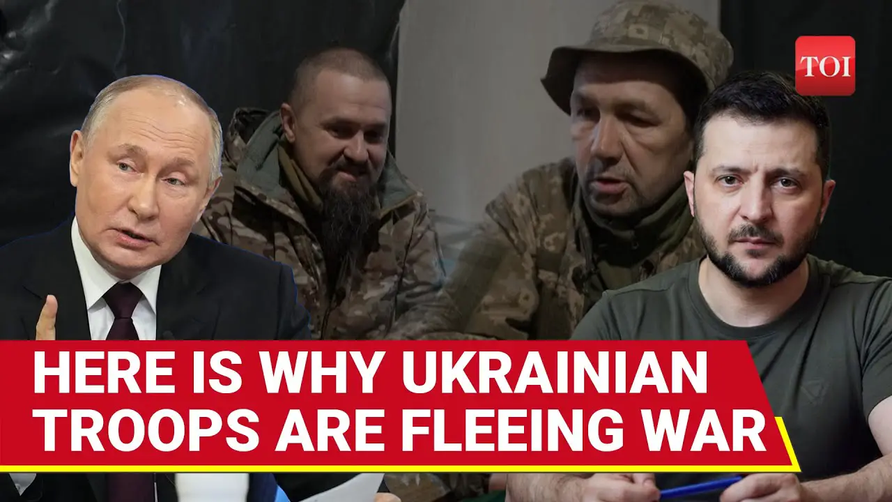 'F**K The Battle, I Quit': Ukrainian Soldiers Flee, Refuse To Fight Russia | Watch