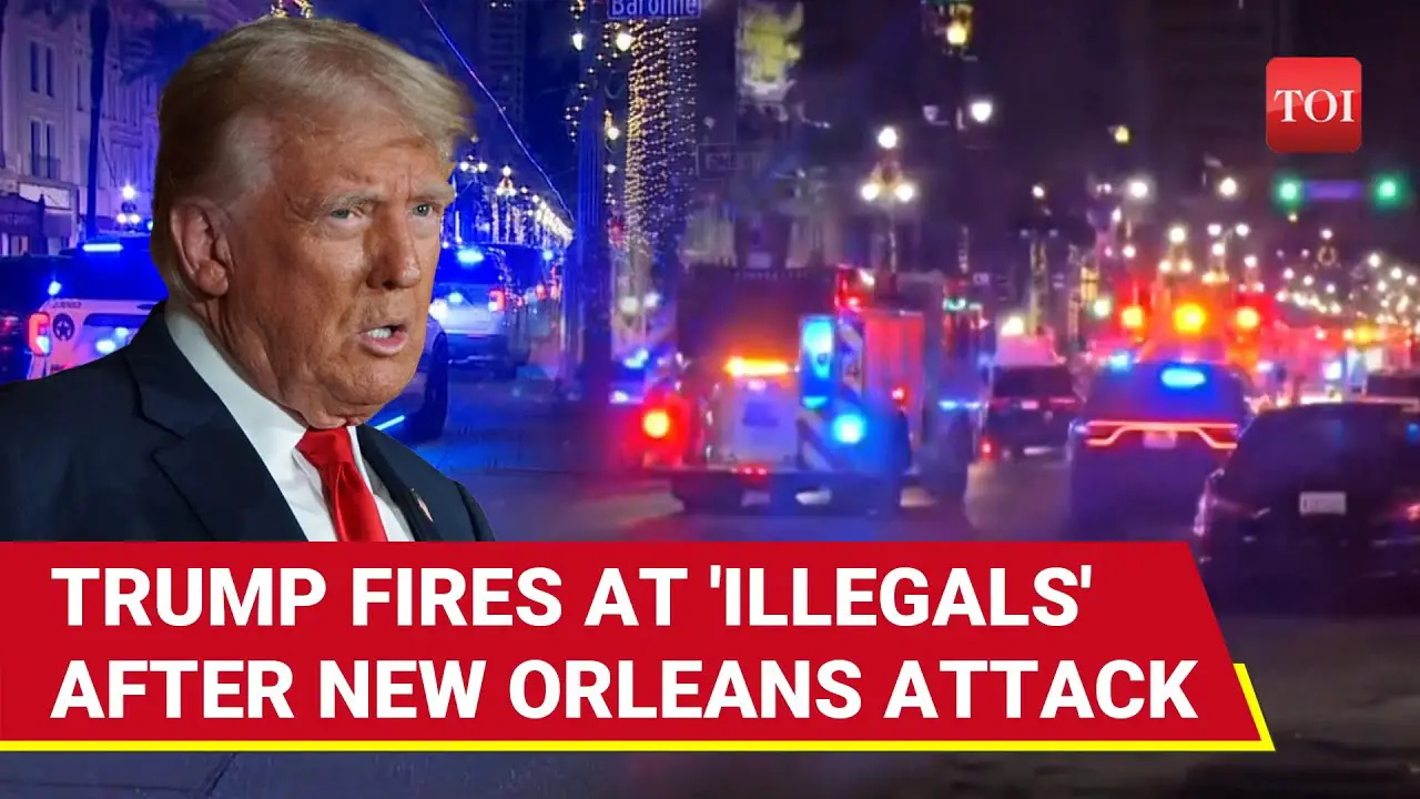 New Orleans Attack: Trump’s Shock Disclosure On Attacker; ‘They Refuted, But…’ | Watch