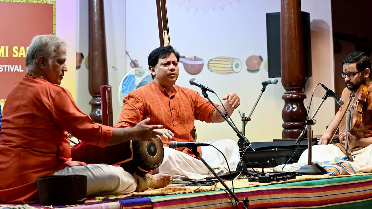 Shankaranaryanan’s two-hour concert never lost momentum